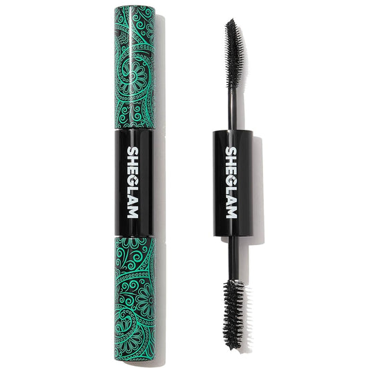 SHEGLAM ORIGINAL  2 En 1 Mascara Impermeable de Volumen y Longitud Negro